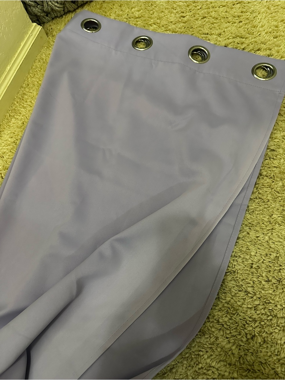 Lavender Grommet Top Curtain Panel